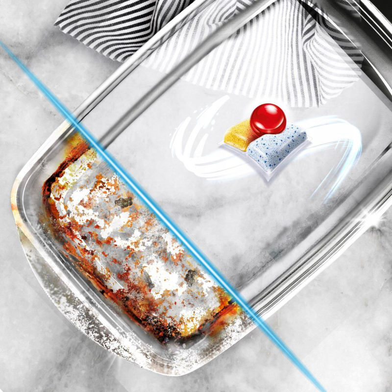 Túi 21 viên rửa chén Finish Quantum All in 1 (14x tính năng trong 1 viên công thức mới – Hương Chanh) – (Dành cho máy rửa chén 10-12-13 bộ).